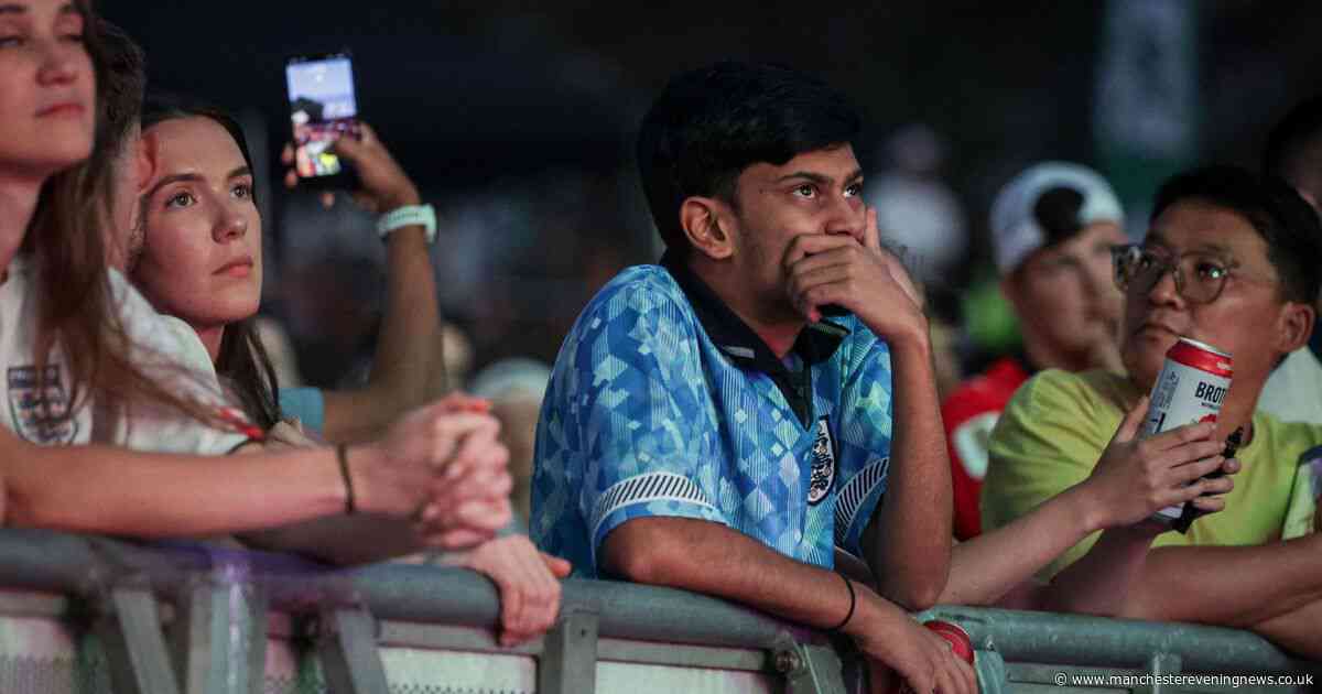 26 photos of fans' ecstasy turning to agony as England lose in near miss to Argentina