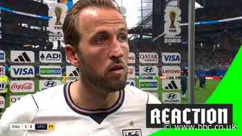 'Gutted' - Kane disappointed over World Cup exit