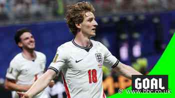 Gordon puts England ahead against Argentina