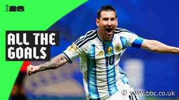 All of Argentina's goals from the World Cup so far