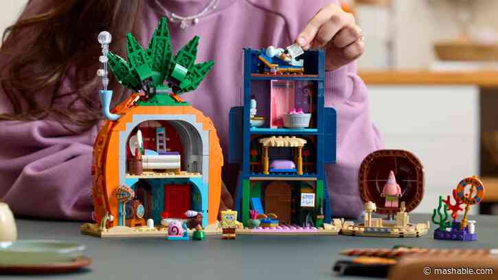 Legos first SpongeBob SquarePants set for adults builds into a pineapple under the sea