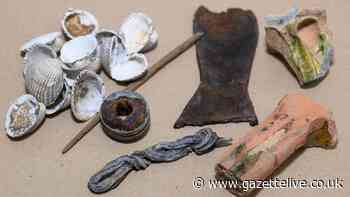 Medieval bones and clothing found in North Yorkshire market town to go on display