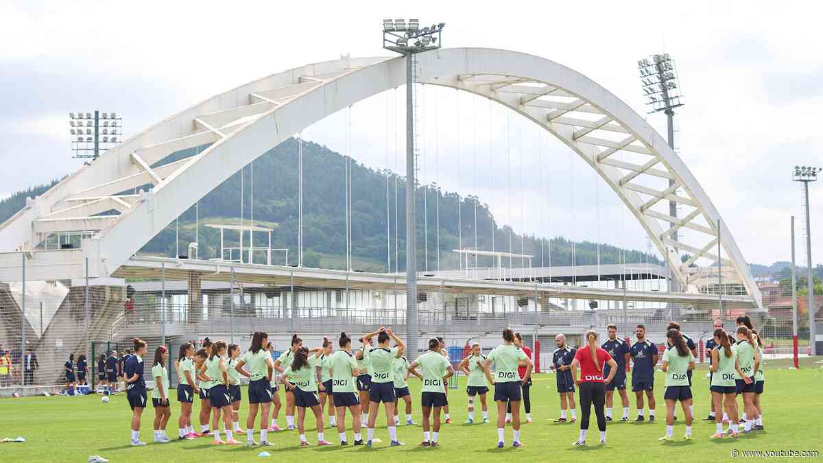 Primer entrenamiento equipo femenino 2026/27 Denboraldiaurrea