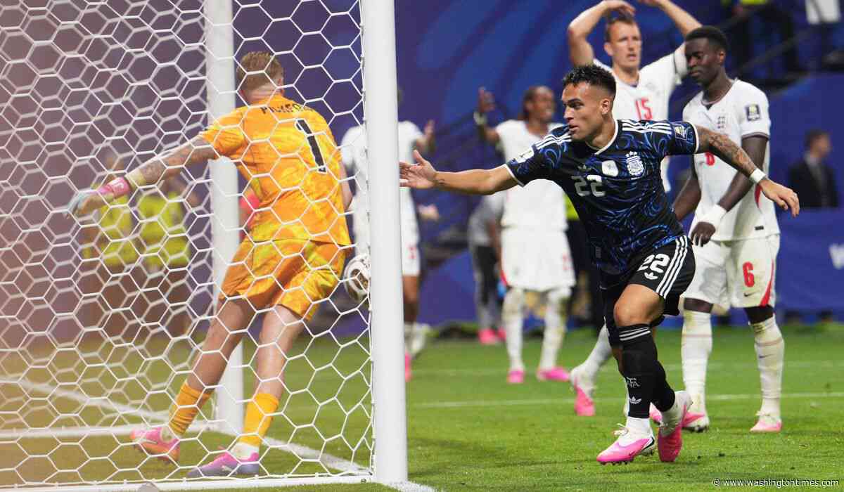 Argentina rallies again to reach World Cup final by beating England