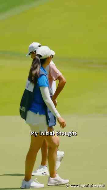 What a duo! Savera Sandhu has twin brother Samar on the bag this week at Old Chatham 🤝