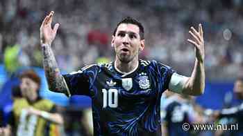 Messi net als Braziliaanse legende Cafu voor derde keer naar WK-finale