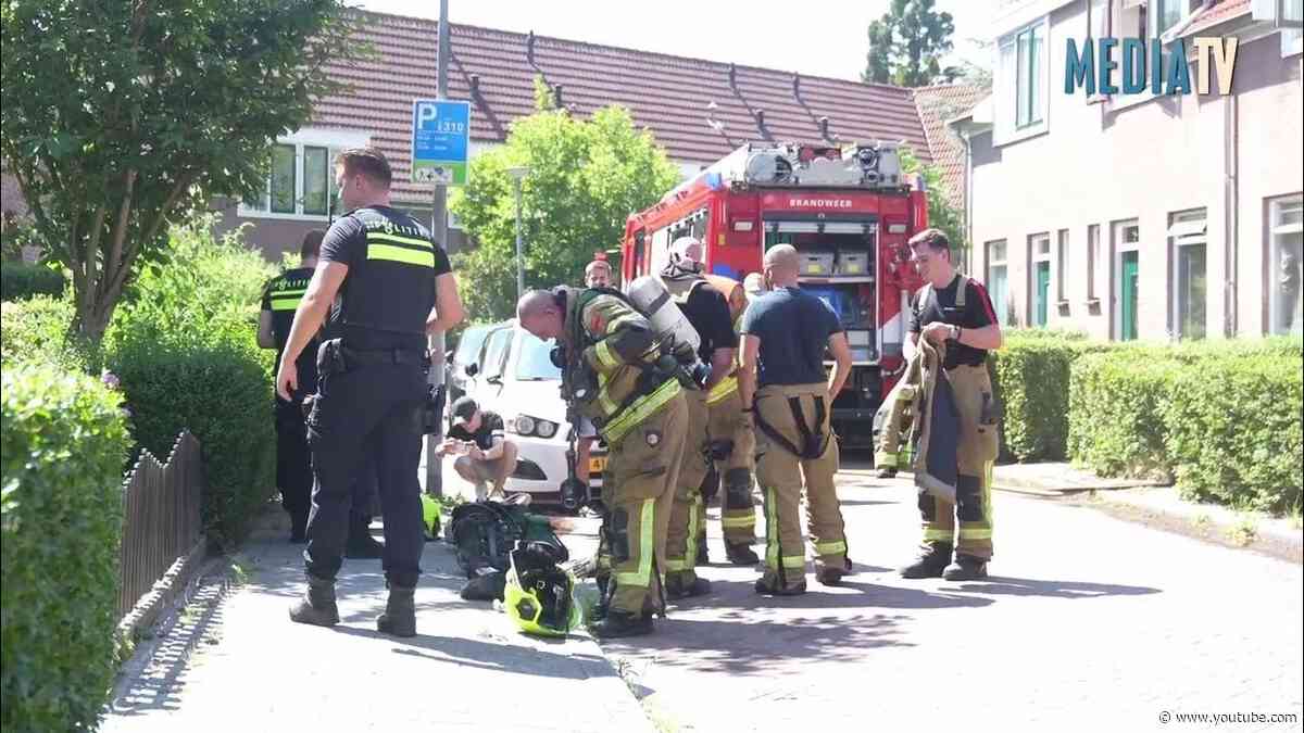 Fatbike vat vlam en veroorzaakt uitslaande brand in woning Achterdonk Rotterdam