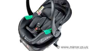 Child's car seat flies off base in horror test vehicle disaster as common products hit with 'don't buy' alert