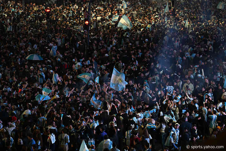 🎥 Party in Argentina! The Obelisco celebrates reaching the final