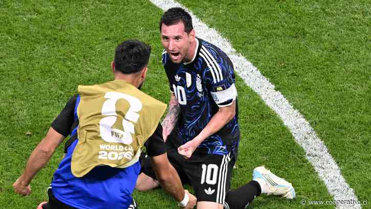 Messi: "No era un partido más, era especial para todos los argentinos"