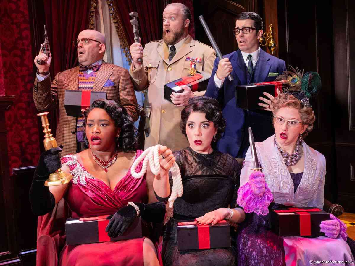 Review: Broadway Across Canada's Clue a slice of comedic comfort
