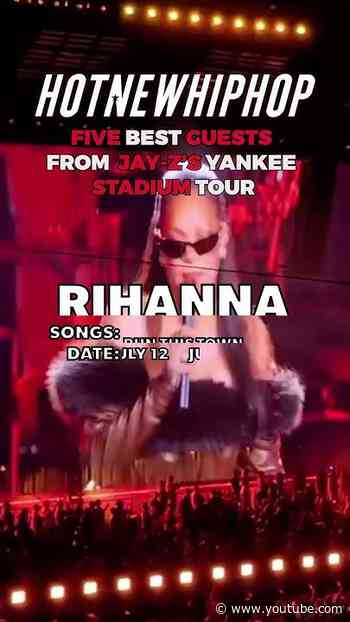 #JAYZ brought out a stacked lineup of guests during his three-night run at Yankee Stadium 🤯🔥