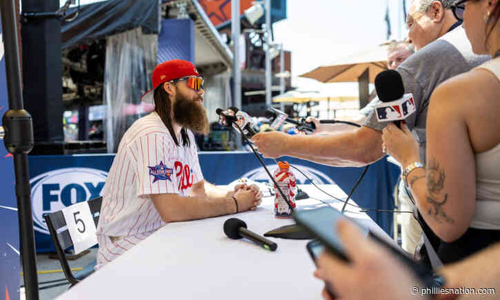 Brandon Marsh made the All-Star Game, so this Phillies fan had the outfielder’s sister shave his head