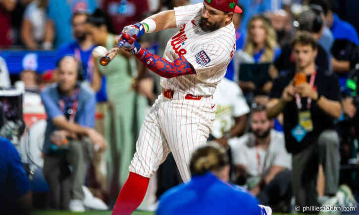 Superstar Kyle Schwarber puts on show for Philly crowd in Home Run Derby: ‘It exceeded my expectation’