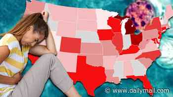 Horrifying map reveals massive true scale of 'explosive diarrhea' parasite outbreak: Daily Mail investigation exposes official figures as wrong by THOUSANDS... see accurate cases in your state, as doctors warn of only way to kill bug
