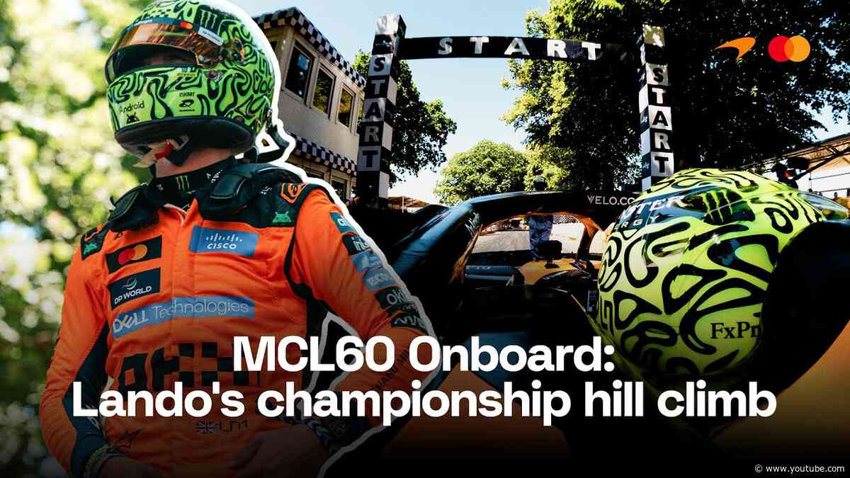 Lando Norris Goodwood Hill Climb | McLaren Racing