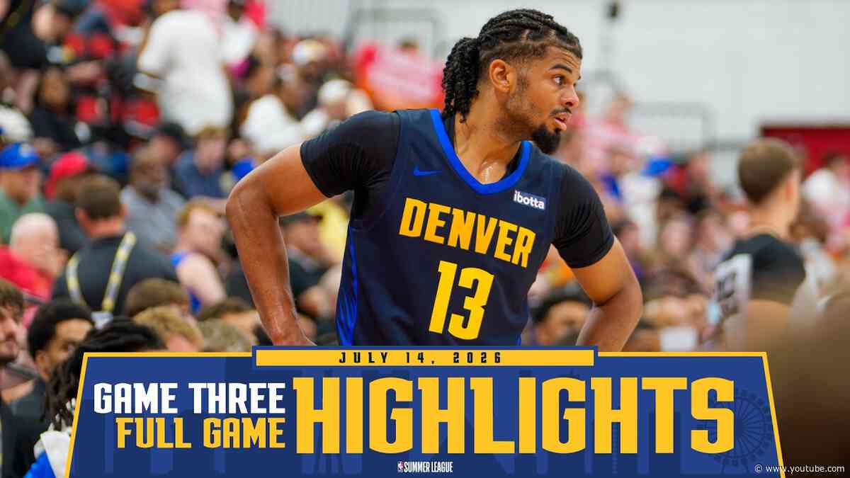 Denver Nuggets vs. Oklahoma City Thunder Game Highlights 📺 | 2026 NBA Summer League