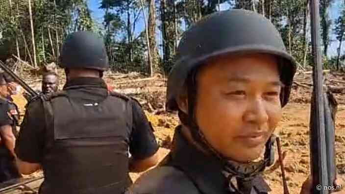 Surinaams leger arresteert veertien gewapende Chinezen