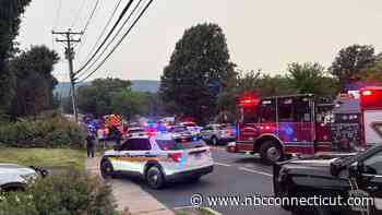 Heavy police presence at Cadillac Ranch in Southington