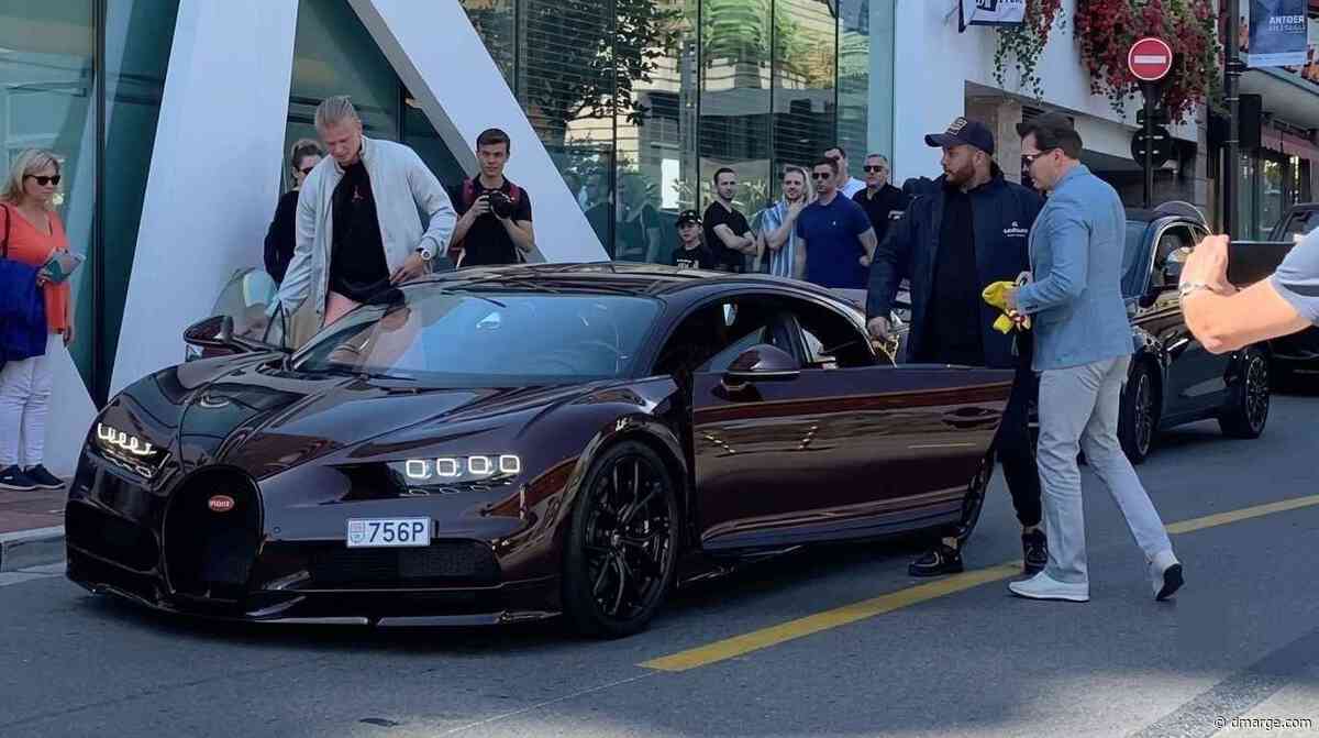 Erling Haaland Was The Passenger In Monaco’s Most Famous Bugatti And His Own Garage Is Wilder