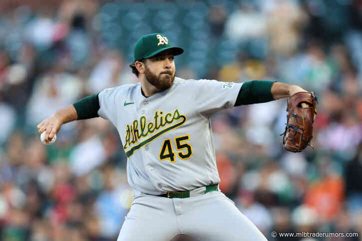 Athletics To Designate Aaron Civale For Assignment