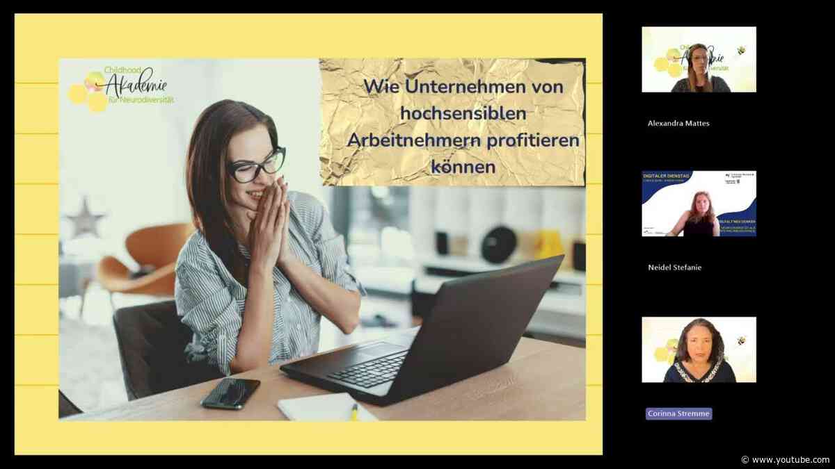 Digitaler Dienstag - Vielfalt neu denken Teil 3: Fokus Hochsensibilität