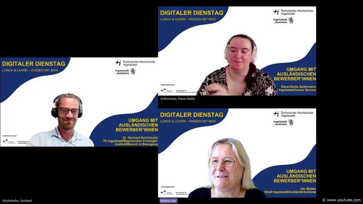 Digitaler Dienstag – Umgang mit ausländischen Bewerberinnen und Bewerbern