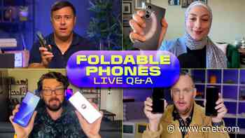 We Brought All Our Foldable Phones to Discuss Samsung's Galaxy Unpacked video