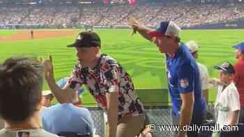 'Hated' MLB ballhawk strikes again at All-Star Game... and gets booed by furious Philadelphia fans
