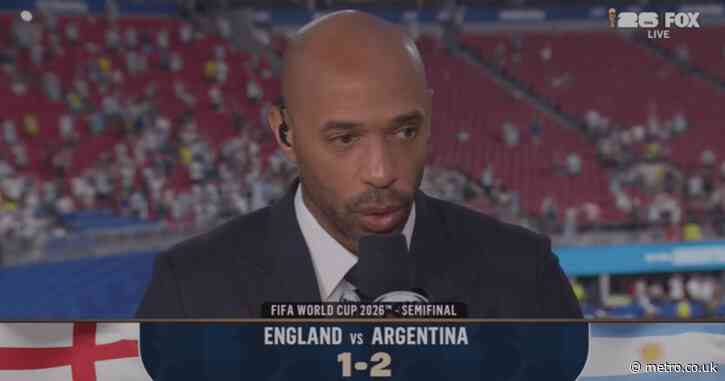Thierry Henry makes Marcus Rashford claim after England’s World Cup defeat to Argentina
