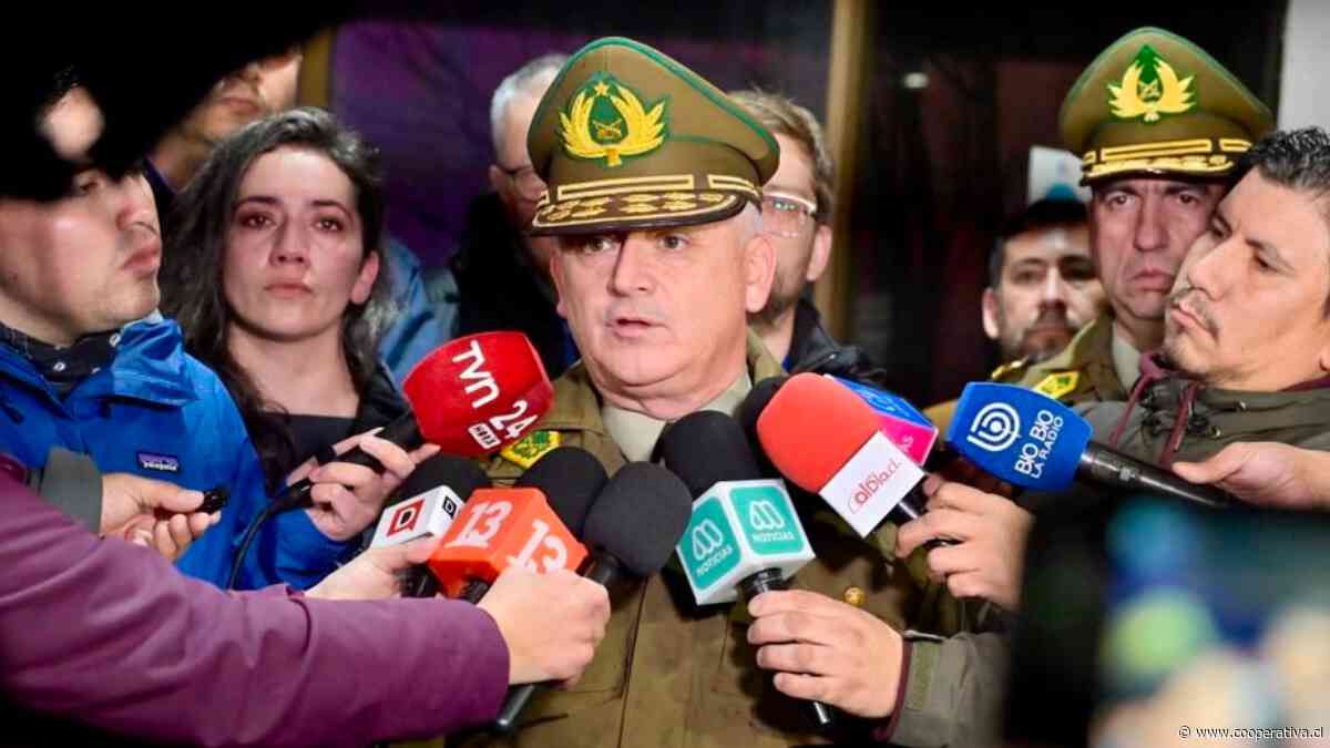 Carabinero baleado en Los Ríos "no está en condiciones de ser trasladado a Santiago"