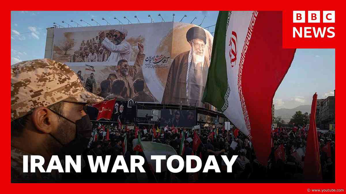 US attacks Iran for fifth day in a row as Iran says it could intensify its own attacks | BBC News
