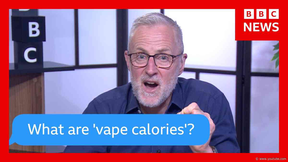 What vaping really does to your body | BBC News