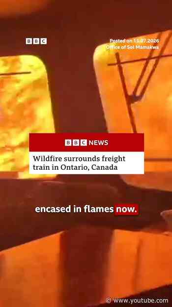 The workers seen in the video were able to escape and are safe. #BBCNews