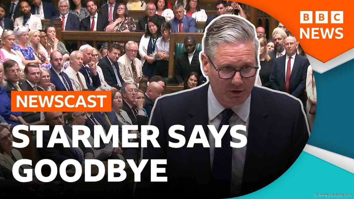 Keir Starmer Says Goodbye | BBC Newscast