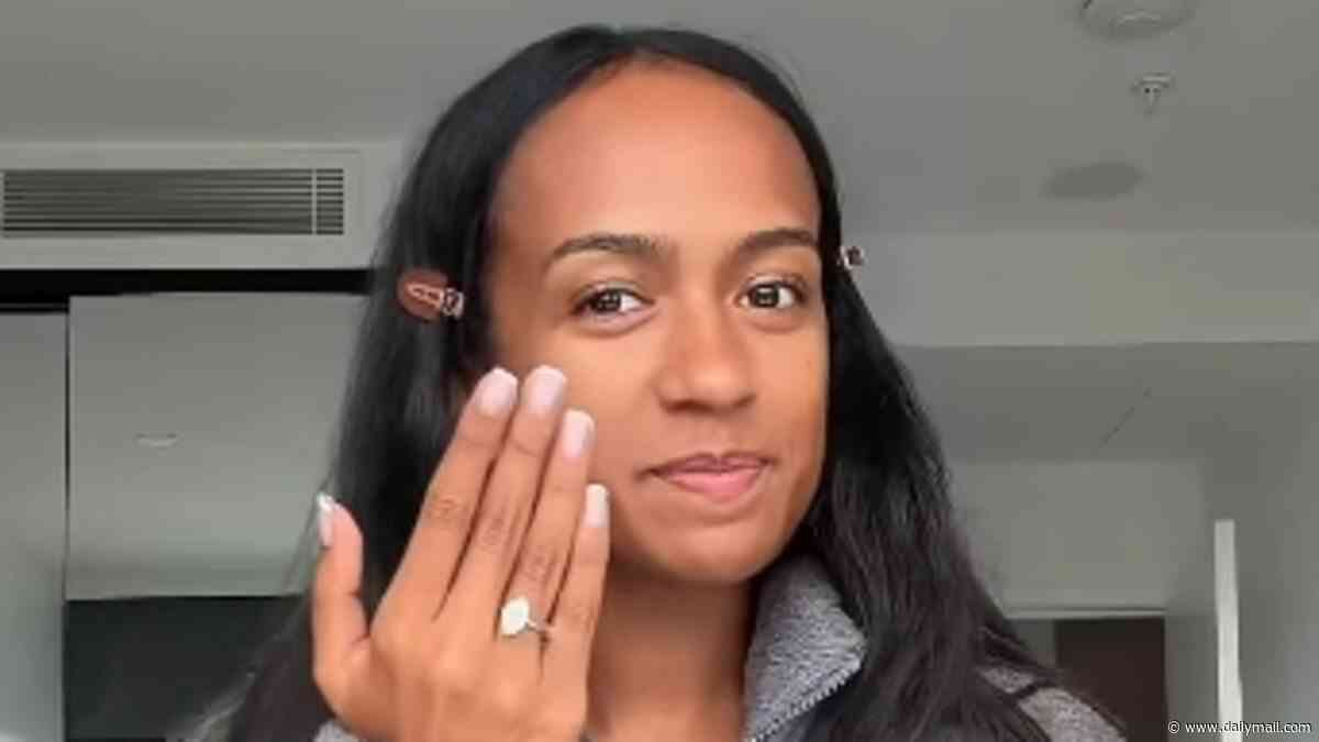 Controversial TikTok star Latisha Clark engaged to mystery man - as she showcases her stunning diamond ring