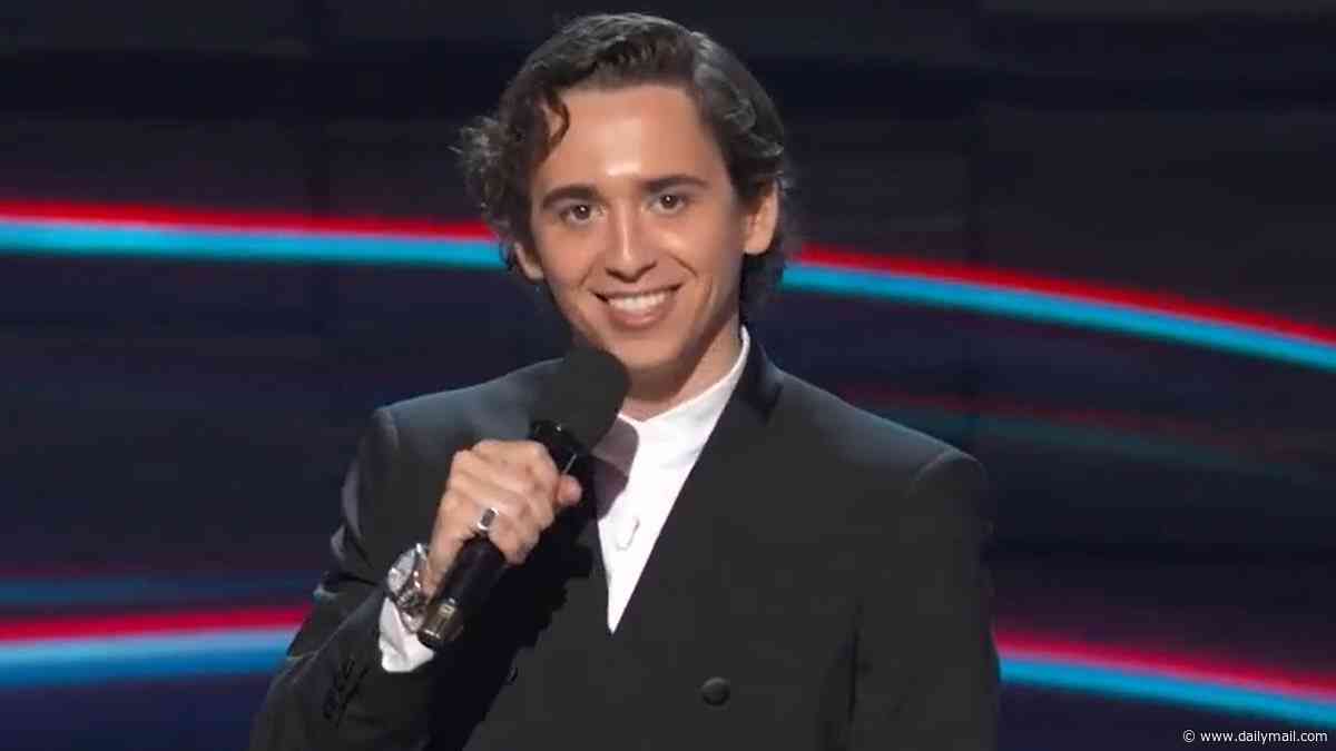 ESPYs comedian brutally mocks Tiger Woods' DUI arrest and Bill Belichick's relationship with Jordon Hudson in savage monologue