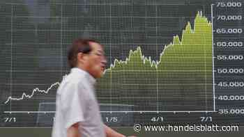 Nikkei, Topix & Co.: KI-Zweifel spalten Asiens Börsen in Gewinner und Verlierer