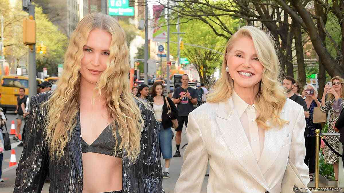 Christie Brinkley's daughter Sailor is her double in surprise wedding photos