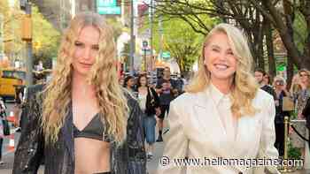 Christie Brinkley's daughter Sailor is her double in surprise wedding photos