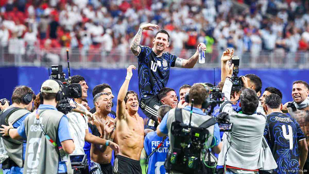 "Sprachlos", Tränen, Messi: Der linke und der rechte Fuß Gottes