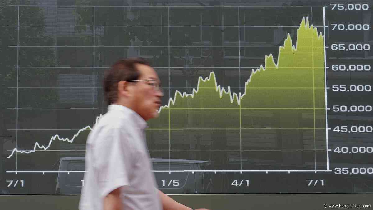 Nikkei, Topix & Co.: KI-Zweifel spalten Asiens Börsen in Gewinner und Verlierer