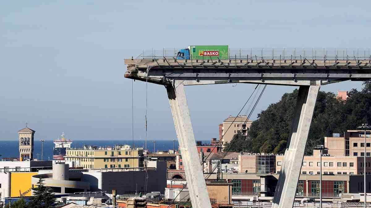 Urteil zum Einsturz der Morandi-Brücke in Genua erwartet