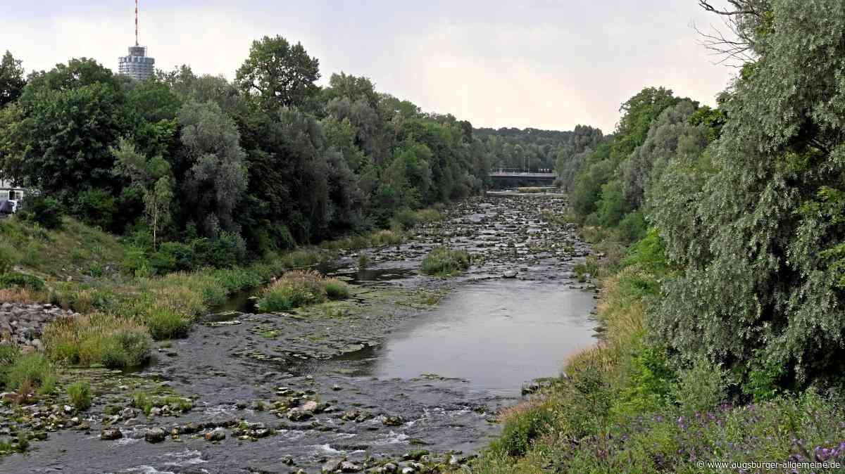 „Die Situation ist furchtbar“: Wertach und Lech trocknen durch anhaltende Hitze aus
