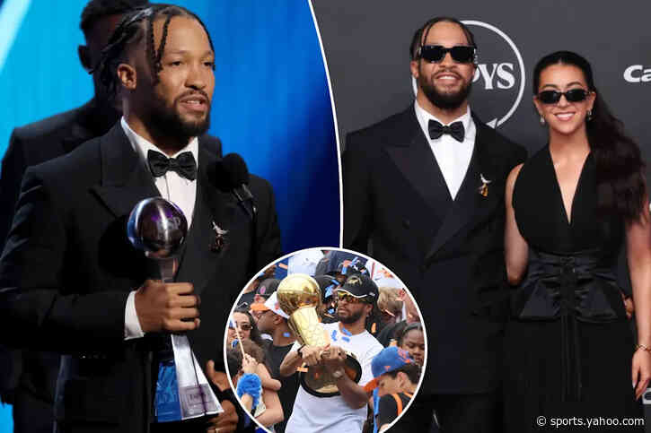 Jalen Brunson continues thrilling summer with trio of ESPY Awards as Knicks score team honor