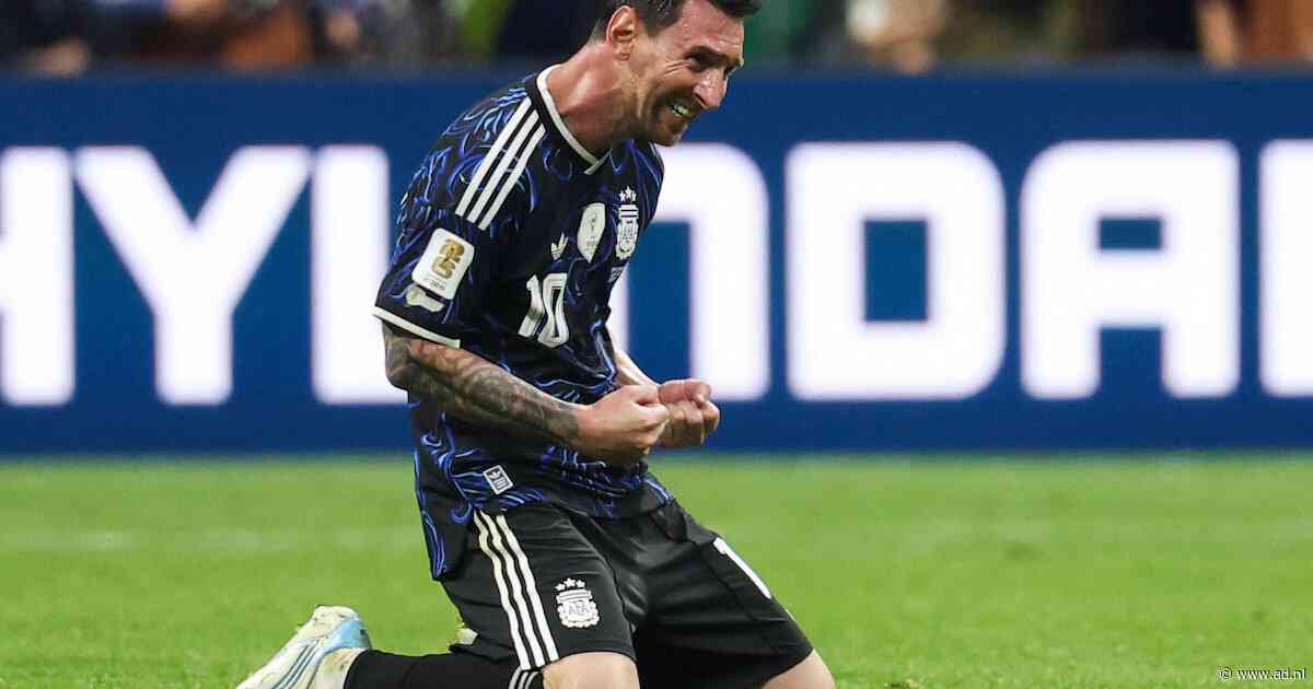 Lionel Messi ontkent met klem dat Argentinië wordt voorgetrokken: 'Wij krijgen niets cadeau'