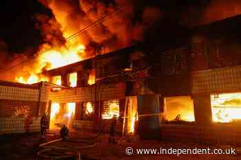 Ukraine-Russia war latest: Explosions rock Kyiv after Moscow launches ballistic missile attack