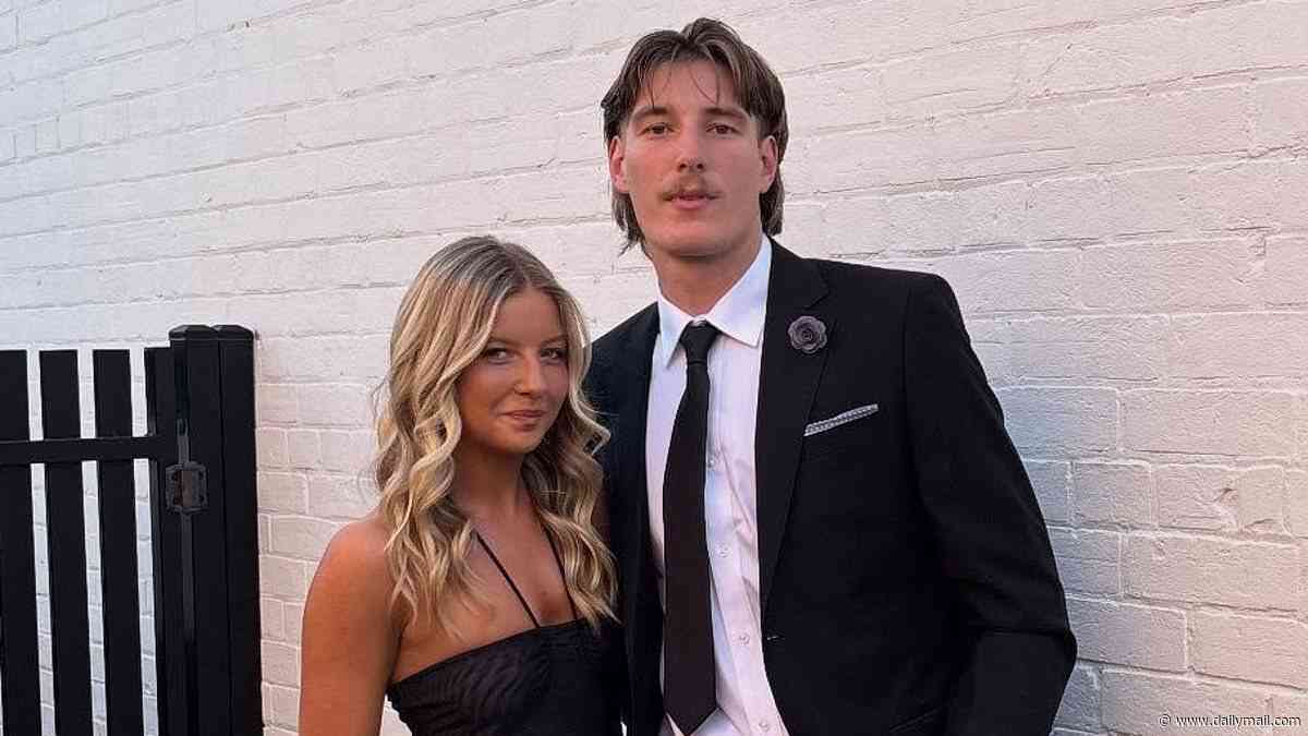See the moment AFL star allegedly hit a pedestrian while driving to training - as police commissioner reveals his conflict of interest with the case
