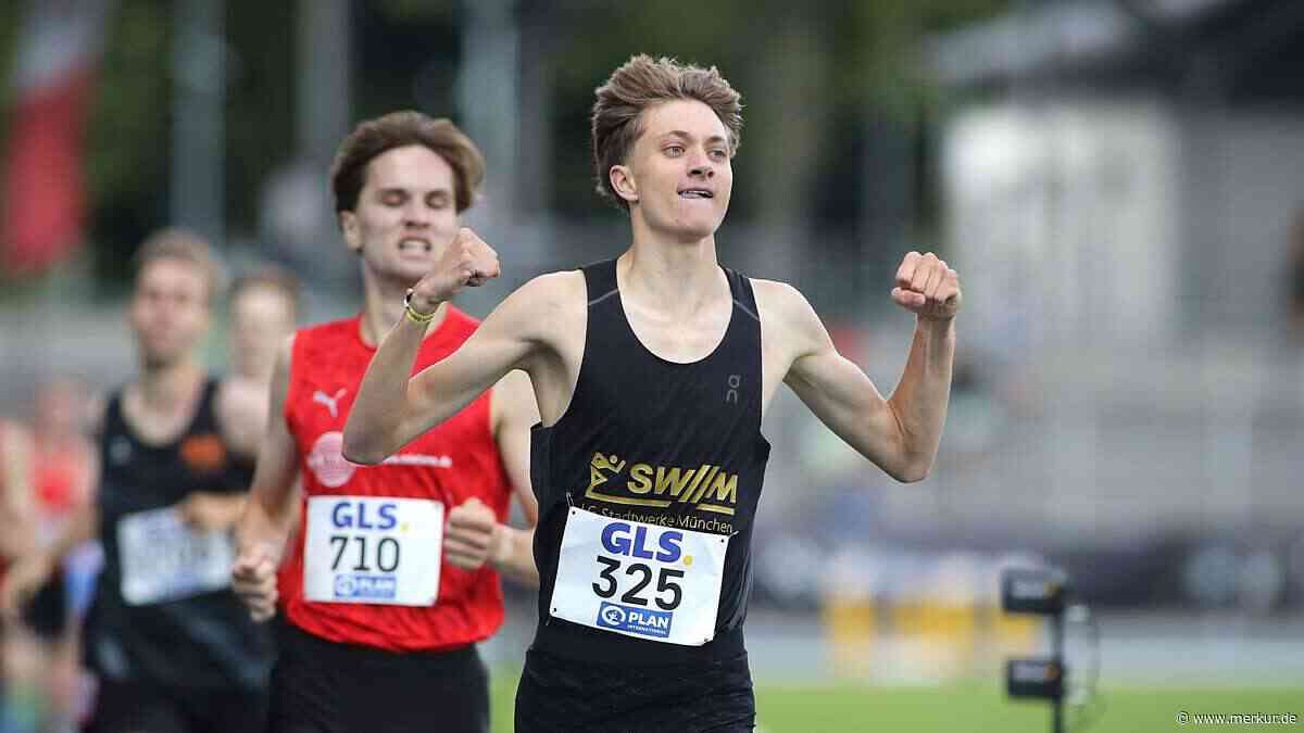 Tobias Tent aus Waakirchen wird Deutscher Meister über 1500 Meter
