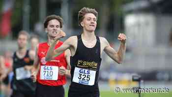 Tobias Tent aus Waakirchen wird Deutscher Meister über 1500 Meter